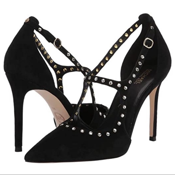 michael kors ava studded pump